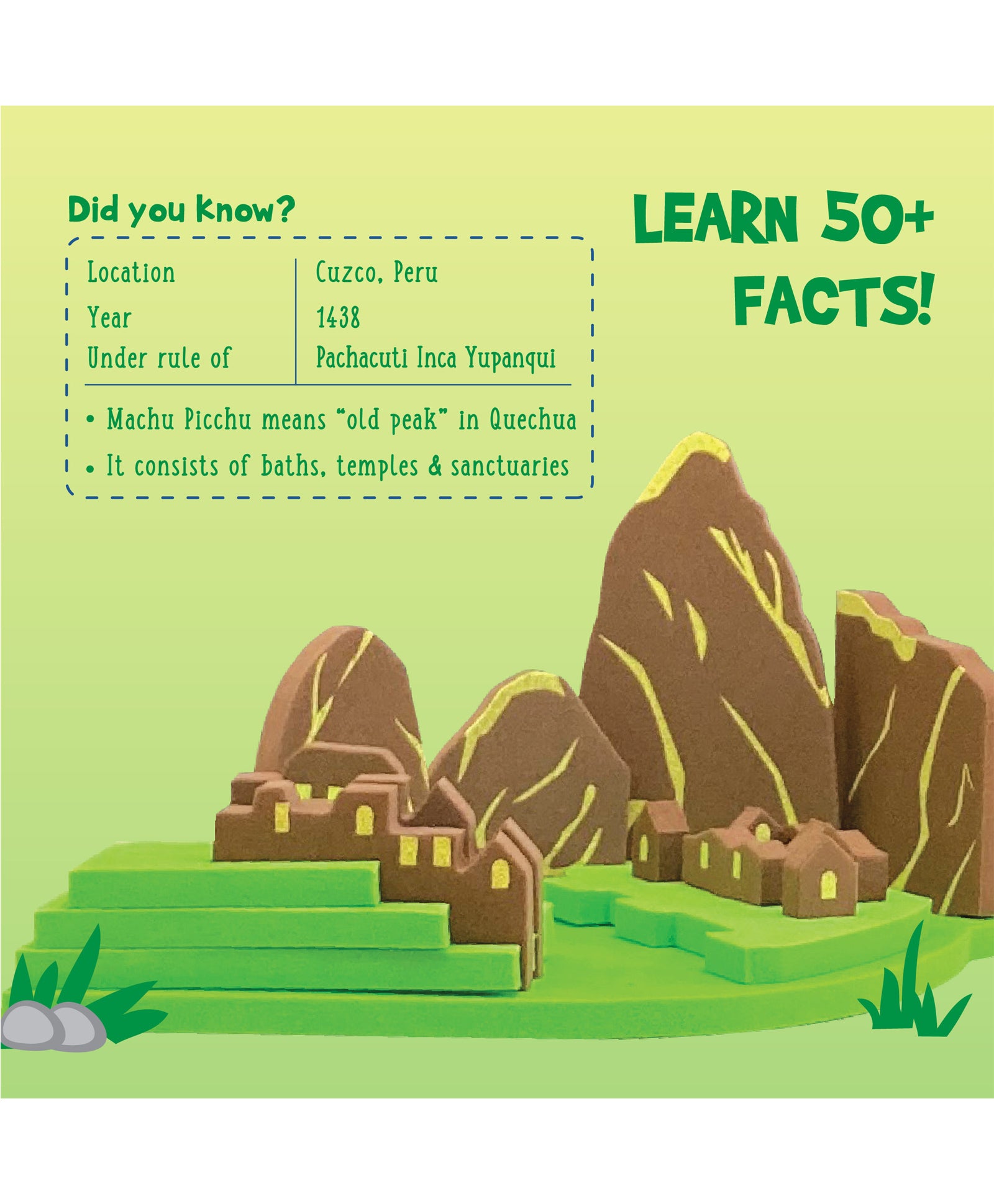 ImagiMake Mapology Monuments of the World Multicolour - 150 Pieces+