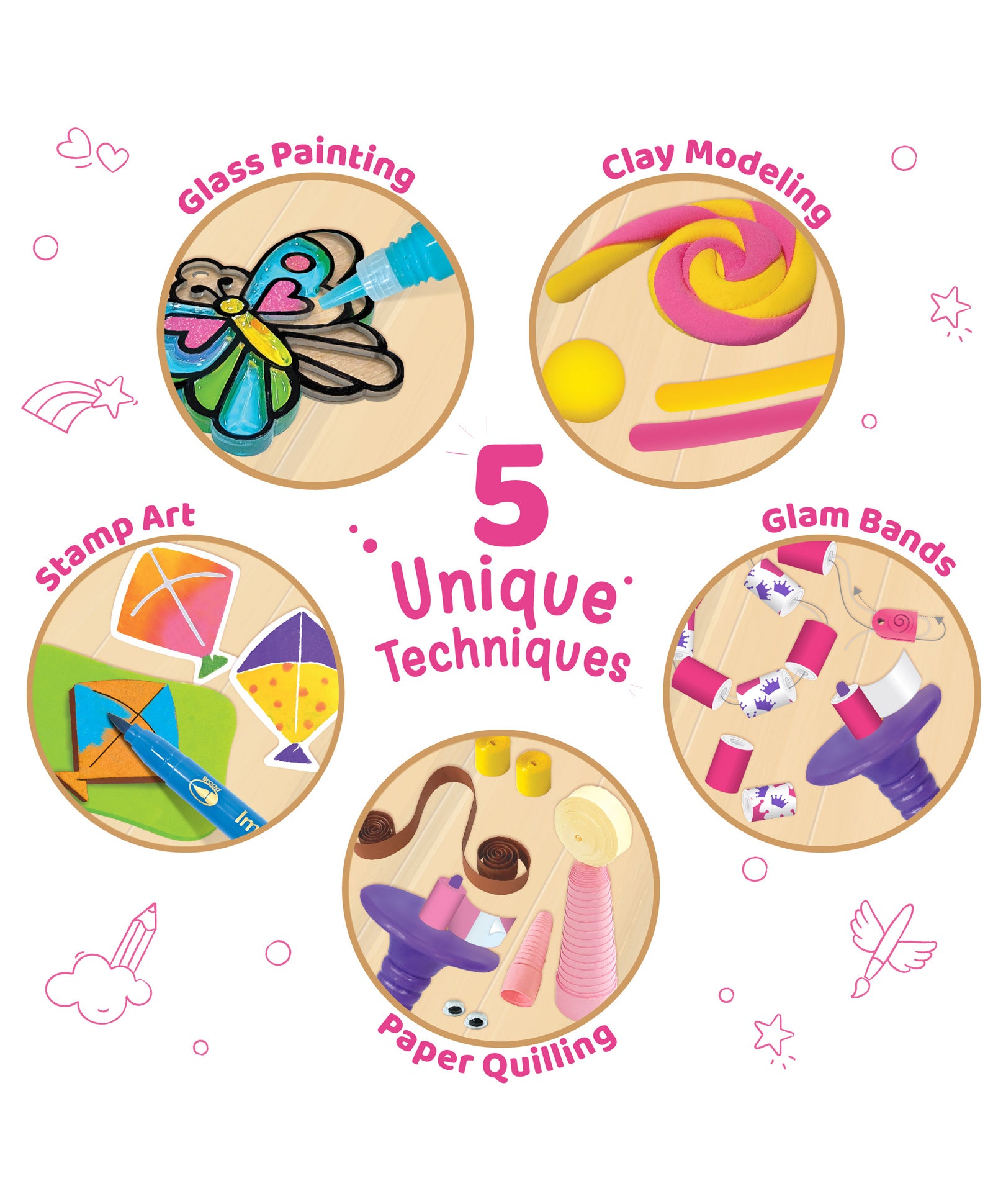 ImagiMake Fabulous Craft Kit - Multicolour