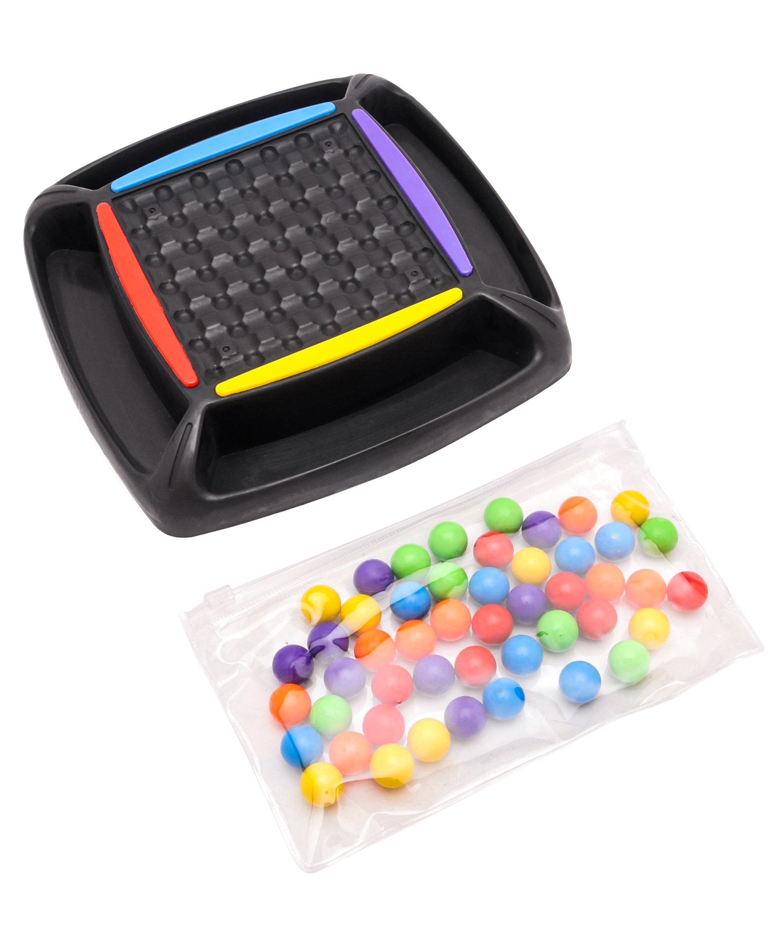 Ratnas Double Trouble Rainbow Ball Game - Multicolor