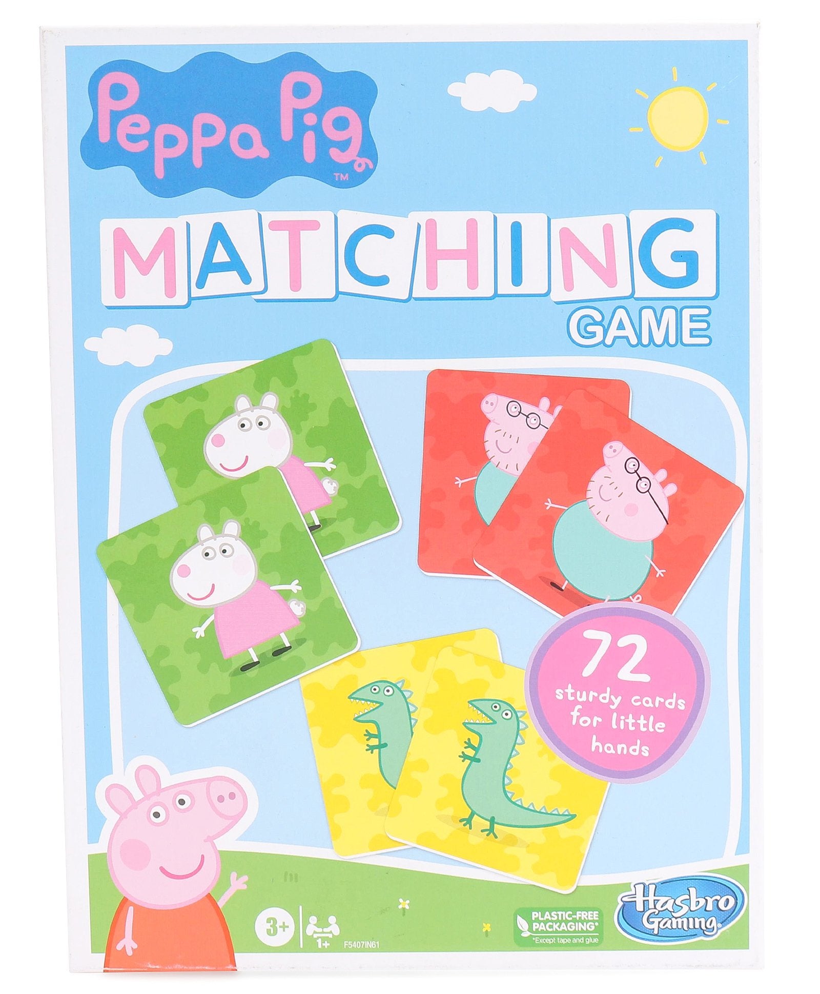 Peppa Pig Matching Card Game Multicolour – Kidsinfy.in