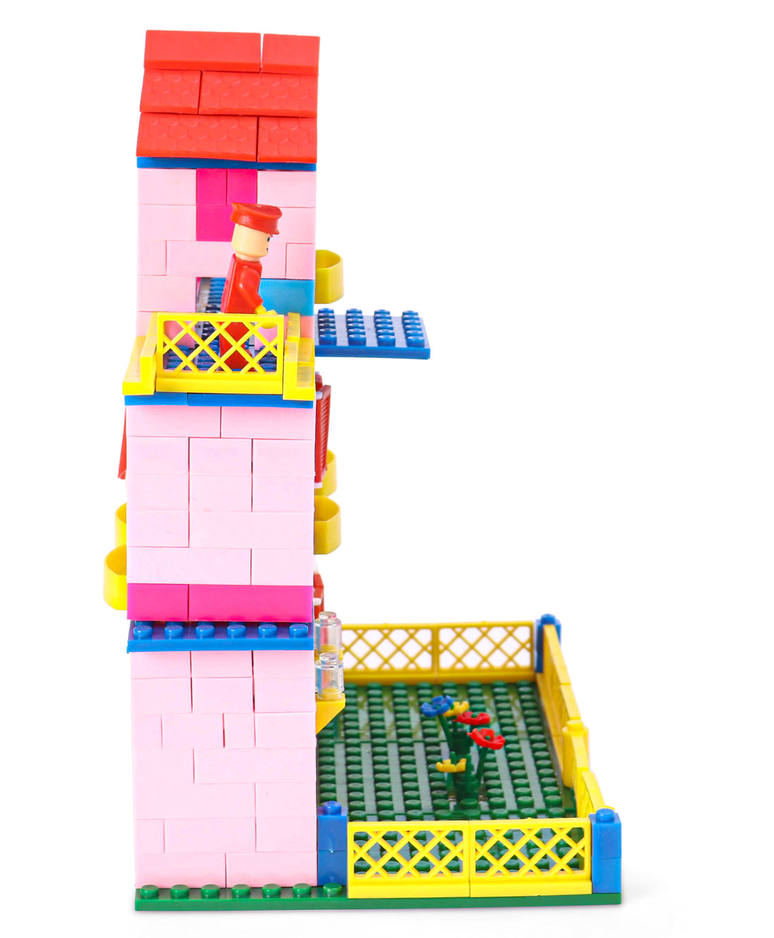 Peacock Smart Blocks Dream House Construction Set Multicolour 360