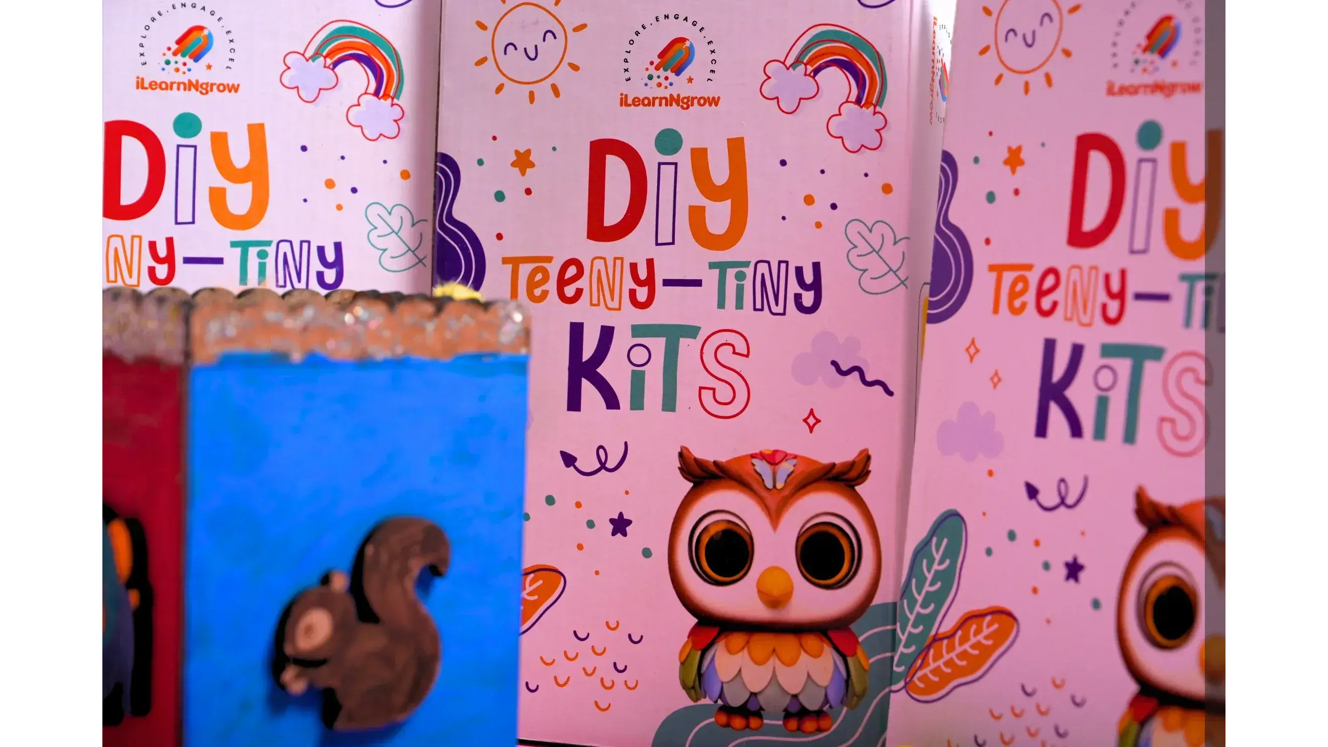Teeny Tiny DIY Pen Stand Craft Kit – Desk Organizer Craft Set for Kids | ilearnngrow - ilearnngrow Learning Solutions Pvt Ltd