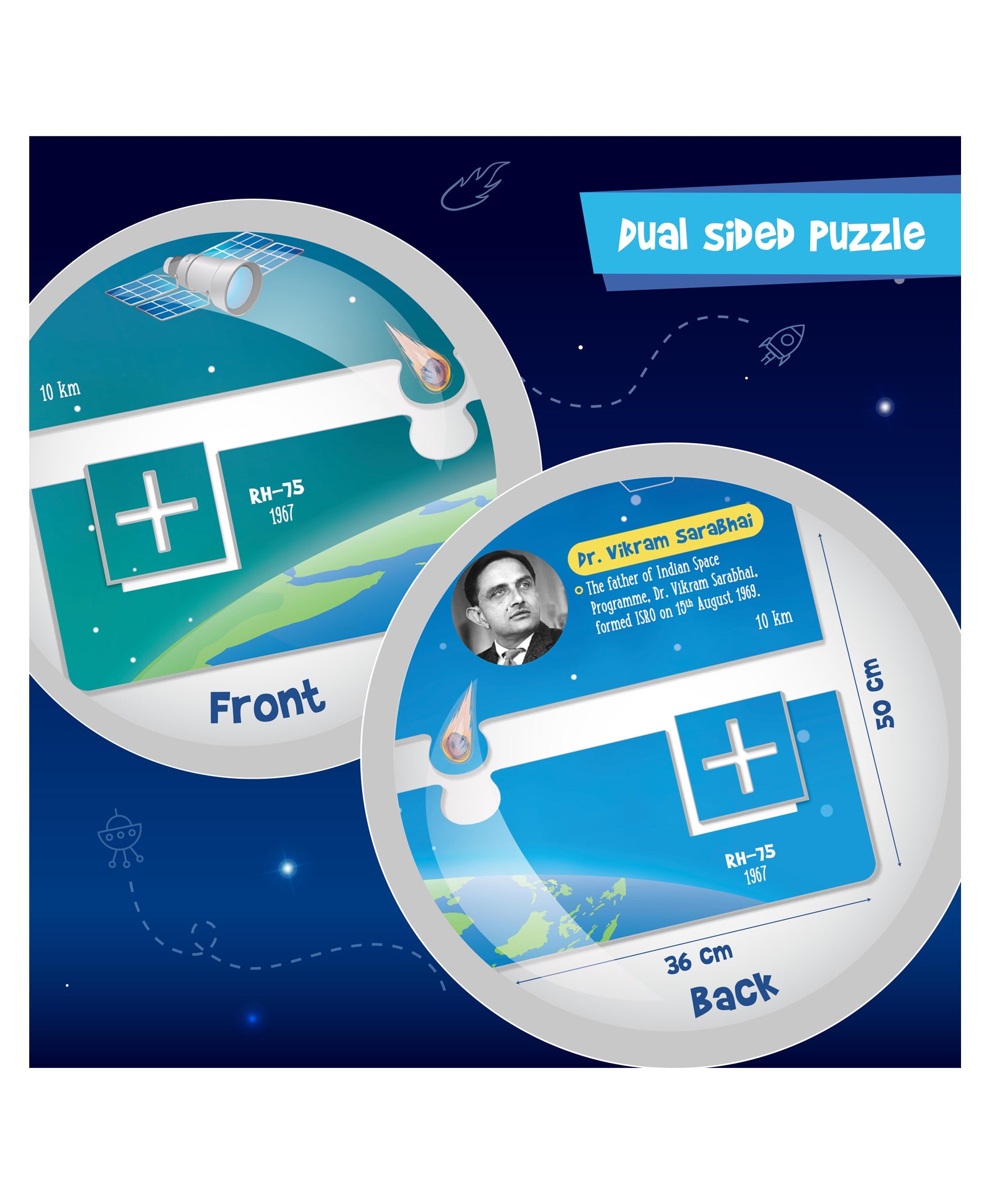 Imagi Make Mapology India's Space Odyssey - Multicolour