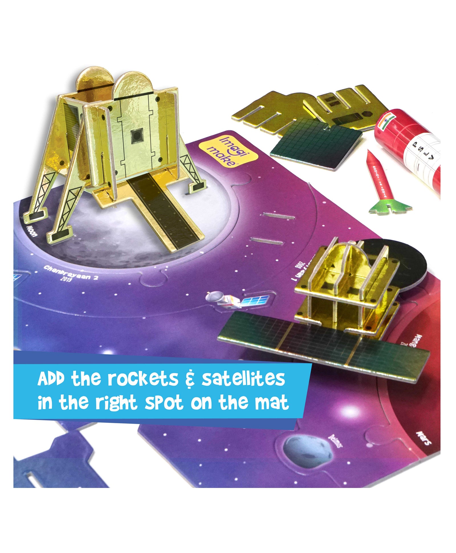 Imagi Make Mapology India's Space Odyssey - Multicolour