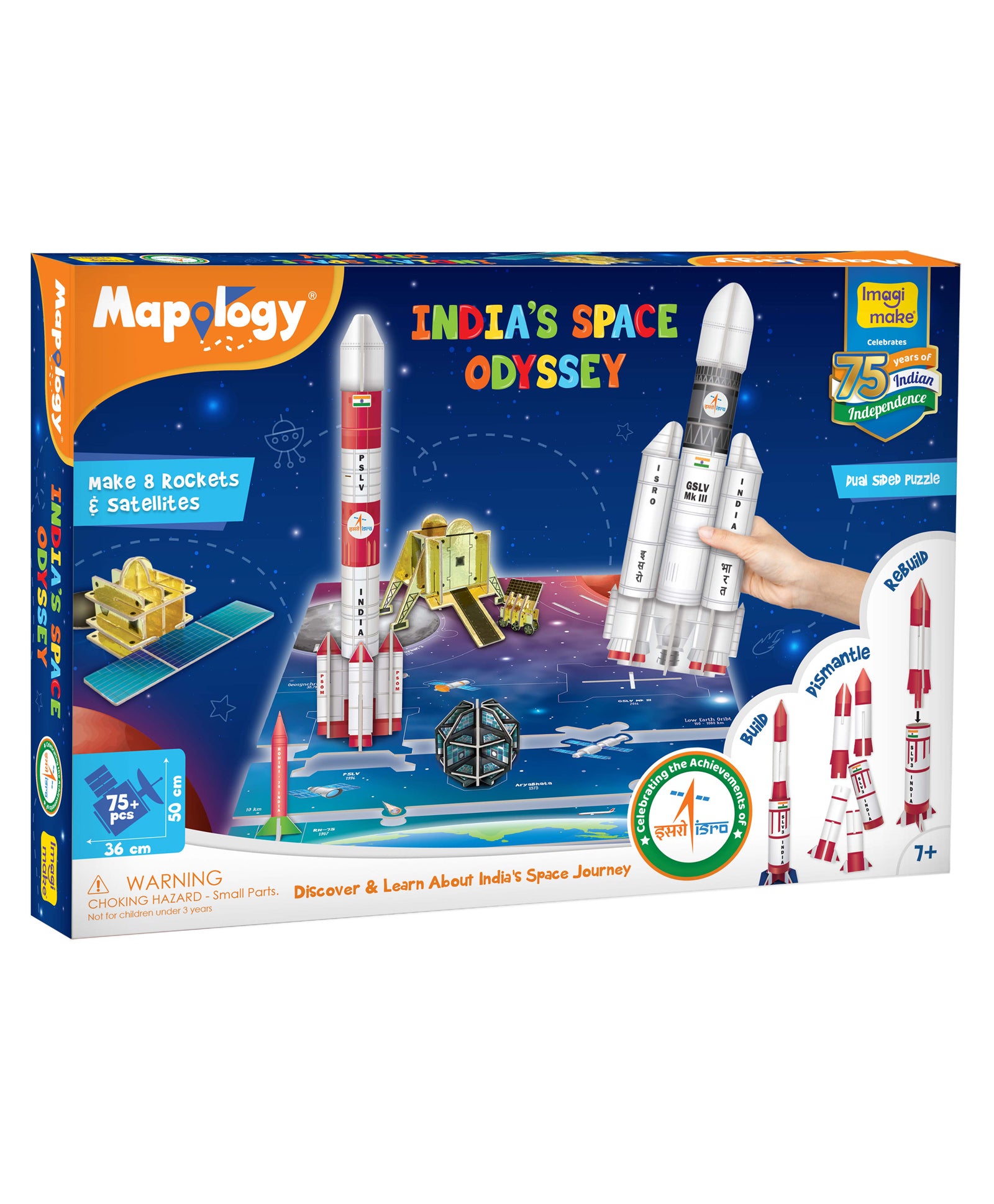 Imagi Make Mapology India's Space Odyssey - Multicolour