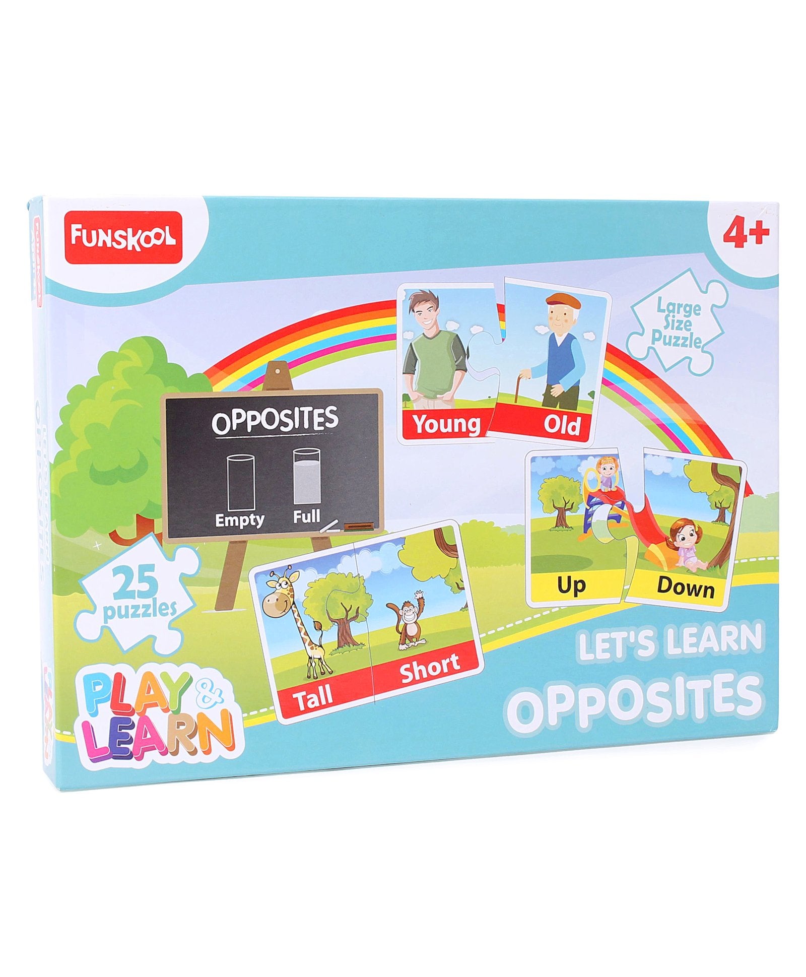 Funskool Opposites Puzzles - 25 Pieces – Kidsinfy.in