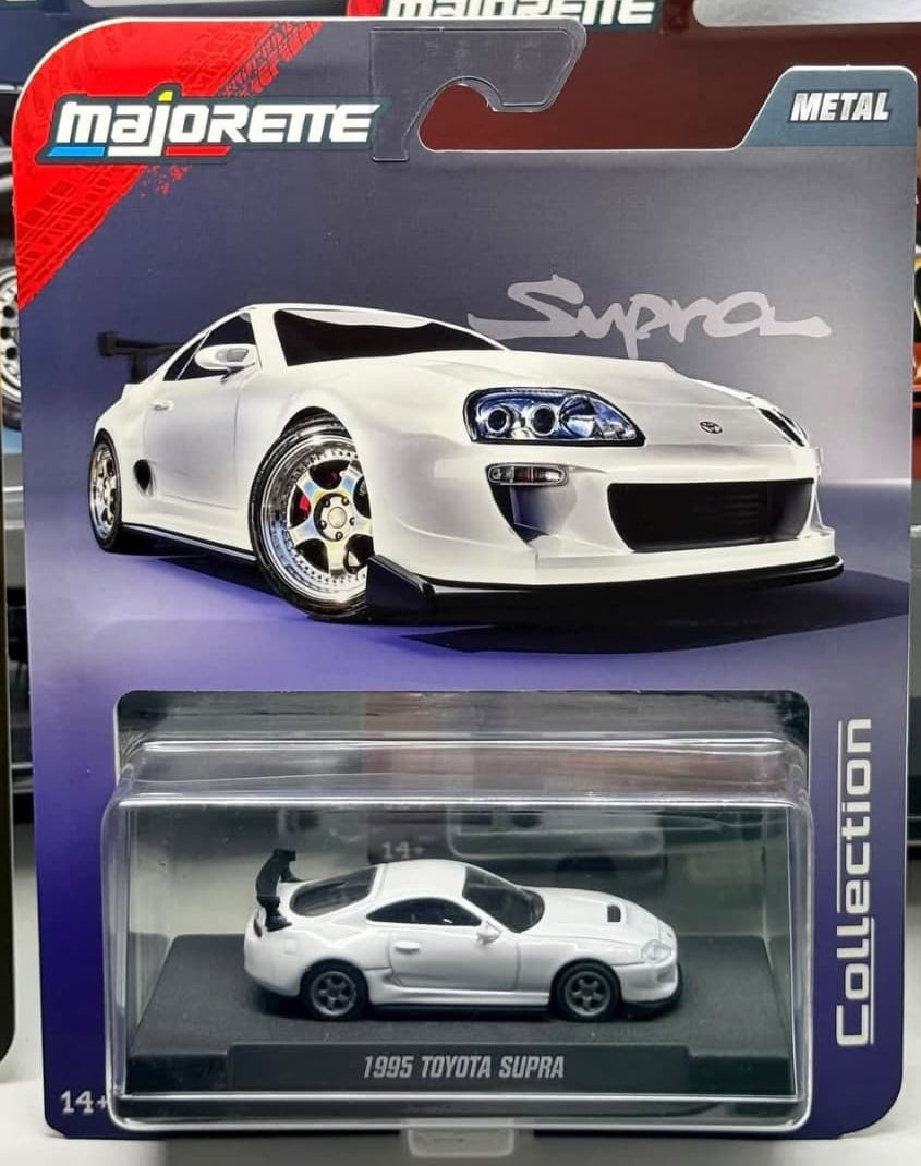 Majorette - Collector Edition - 1995 Toyota Supra - White - New Edition