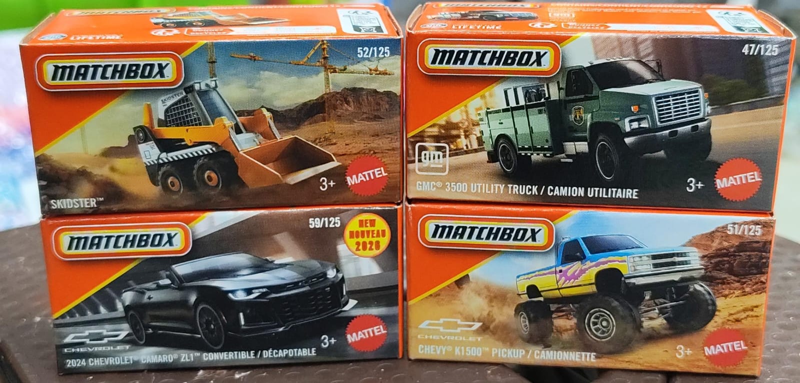 Matchbox Mainline - Combo Pack of 4 Cars - DNK70 - 001