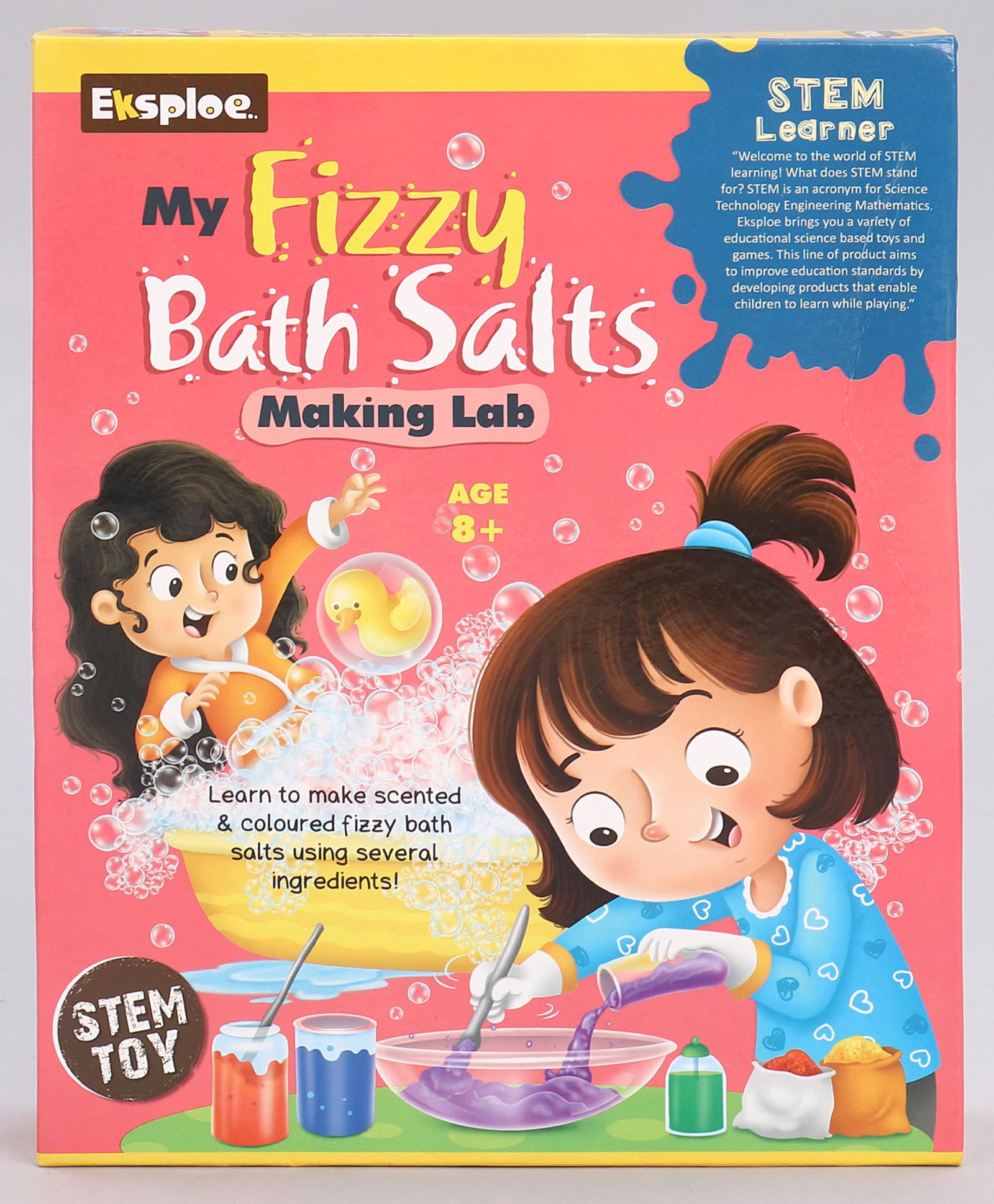Stem Learner My Bath Bombs & Bath Salt Making Kit | MMT