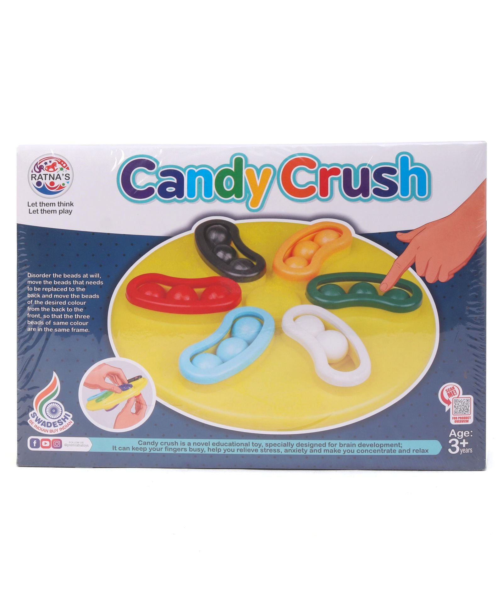 Ratnas Candy Crush - Multicolor