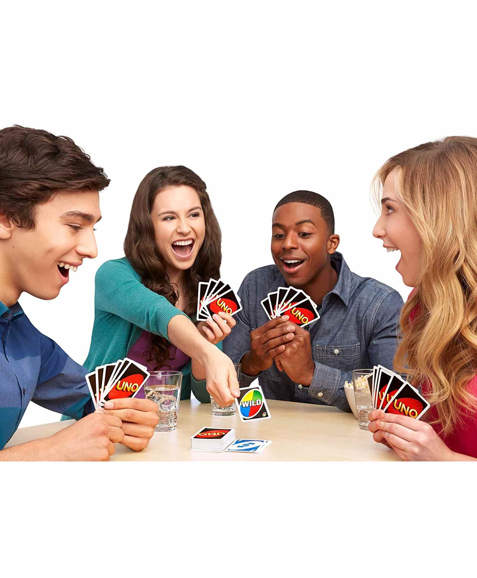 Mattel Uno Card Game With Customizable Wild Cards - Multicolor