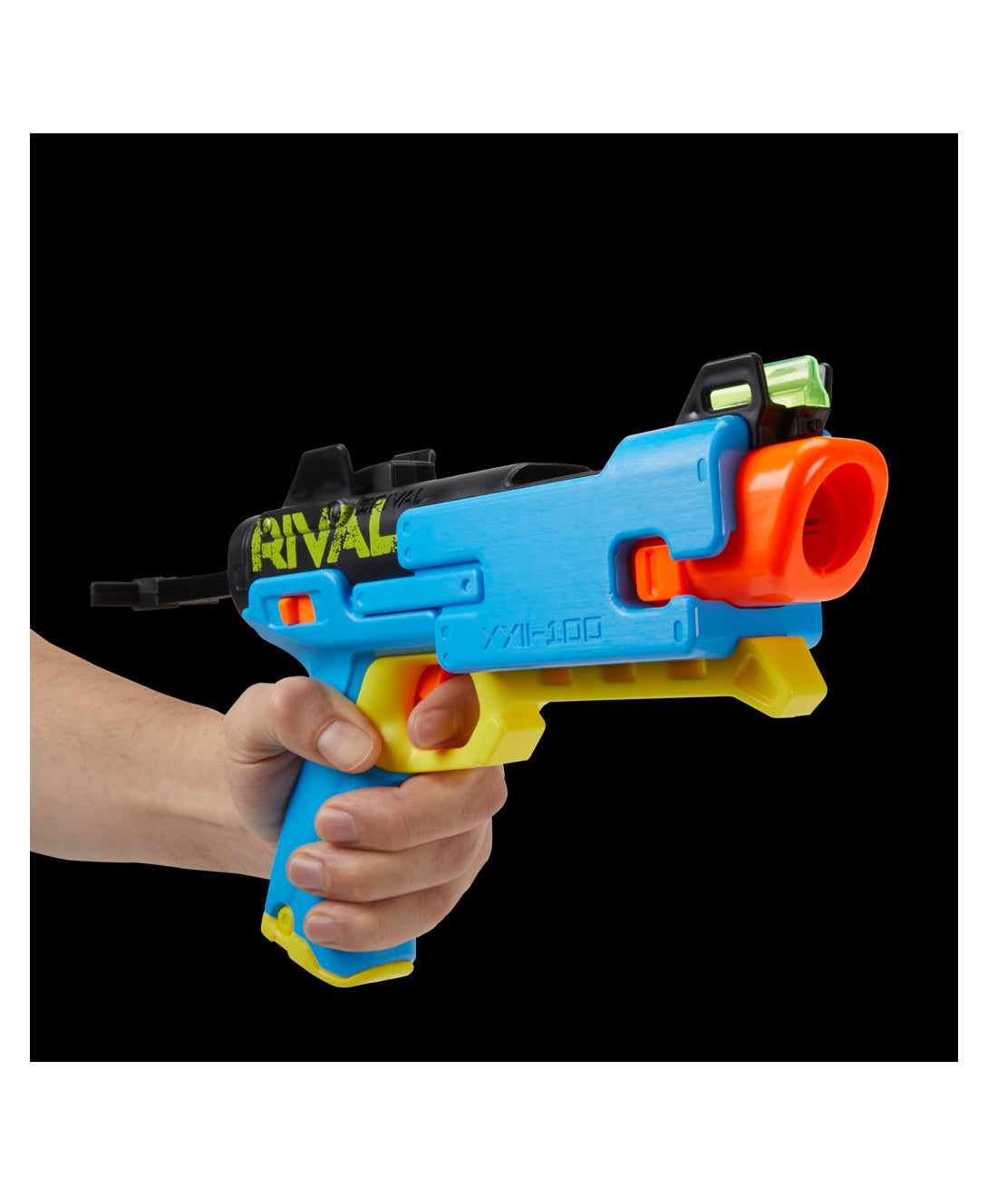 Nerf Rival Fate XXII 100 Blaster with 3 Accu Rounds - Blue – Kidsinfy.in