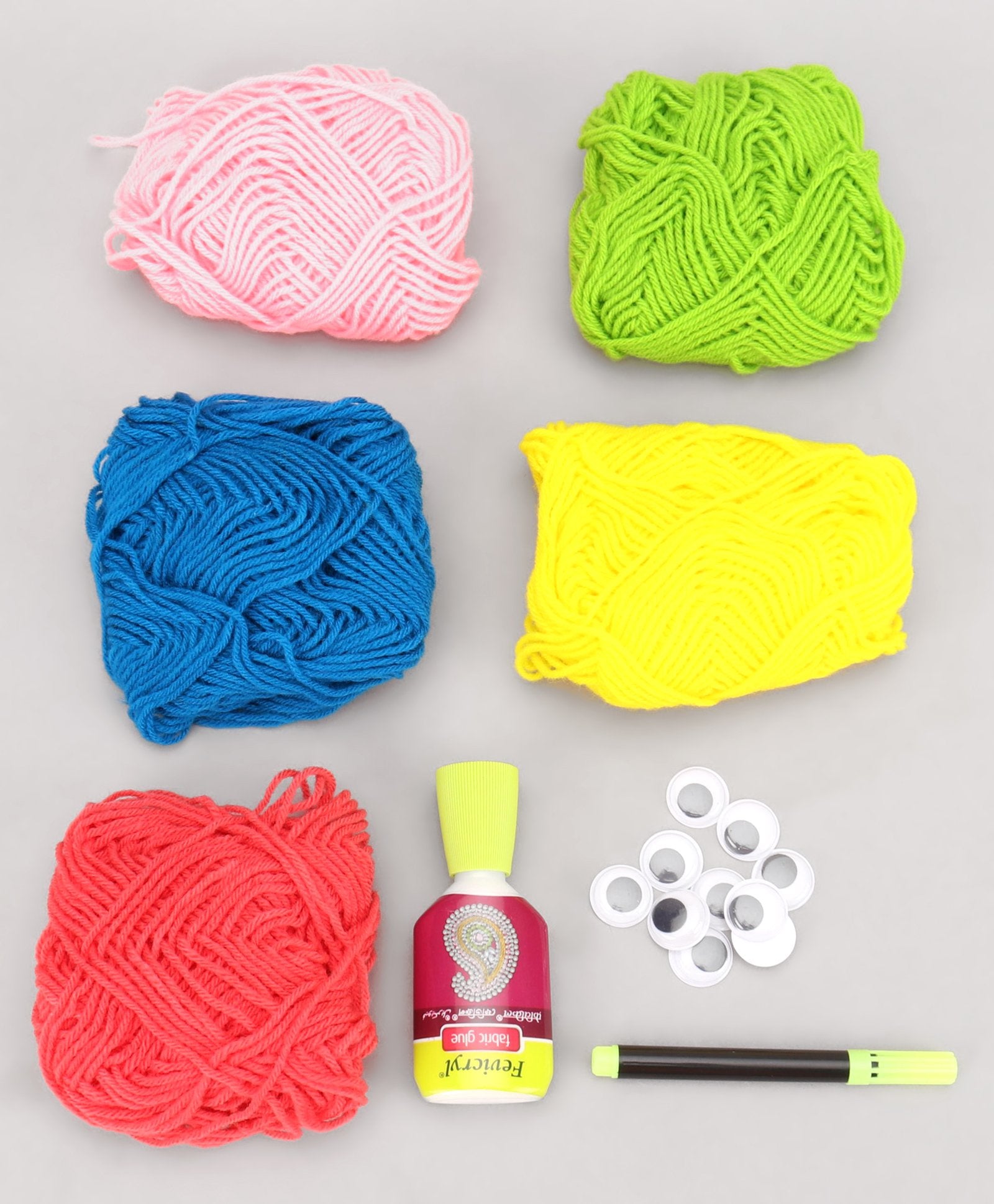 Funskool Handycrafts DIY String Art & Craft Activity Kit - Blue