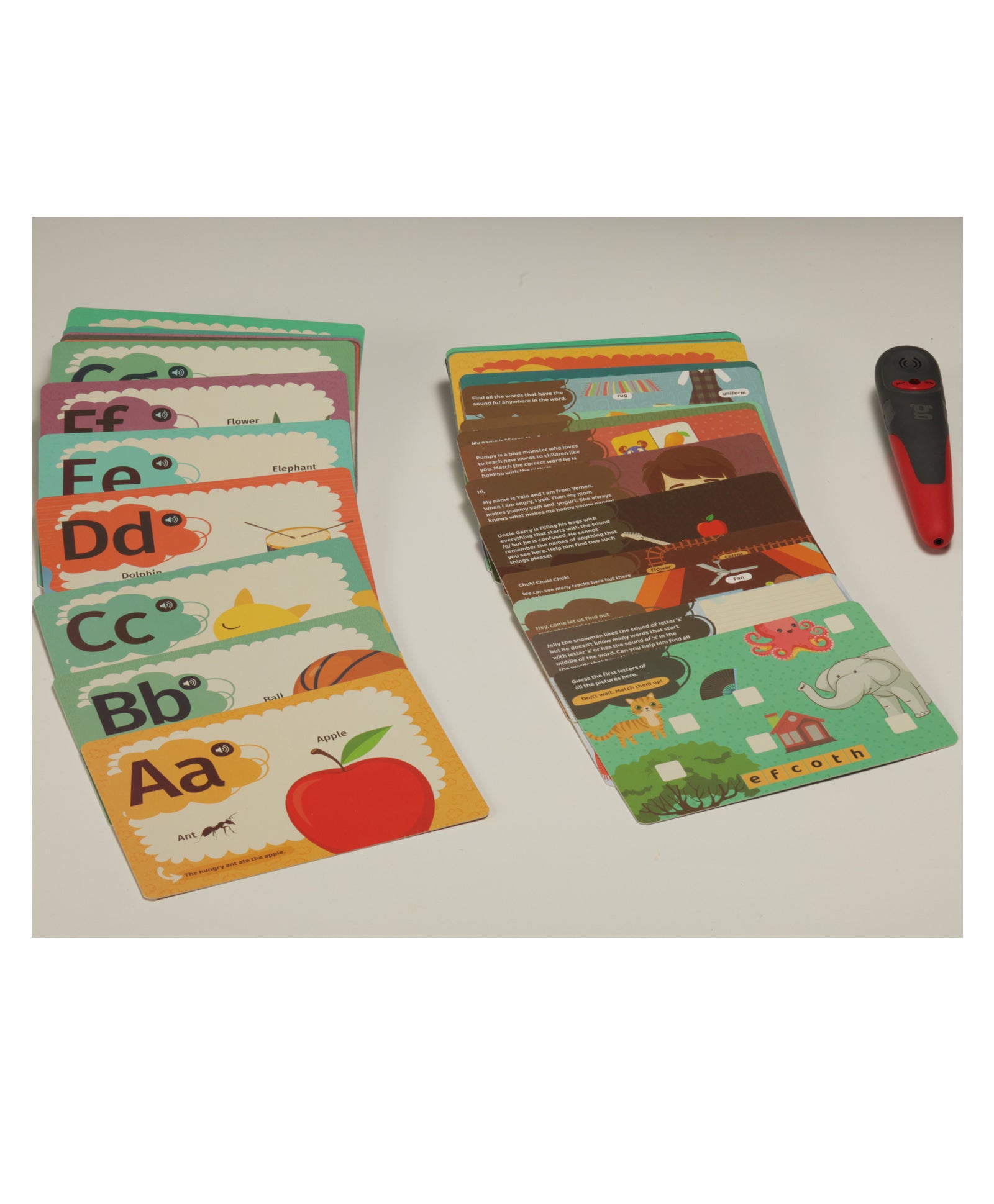 goDiscover Pho Pho Phonics Flash and Activity Cards - 56 Cards