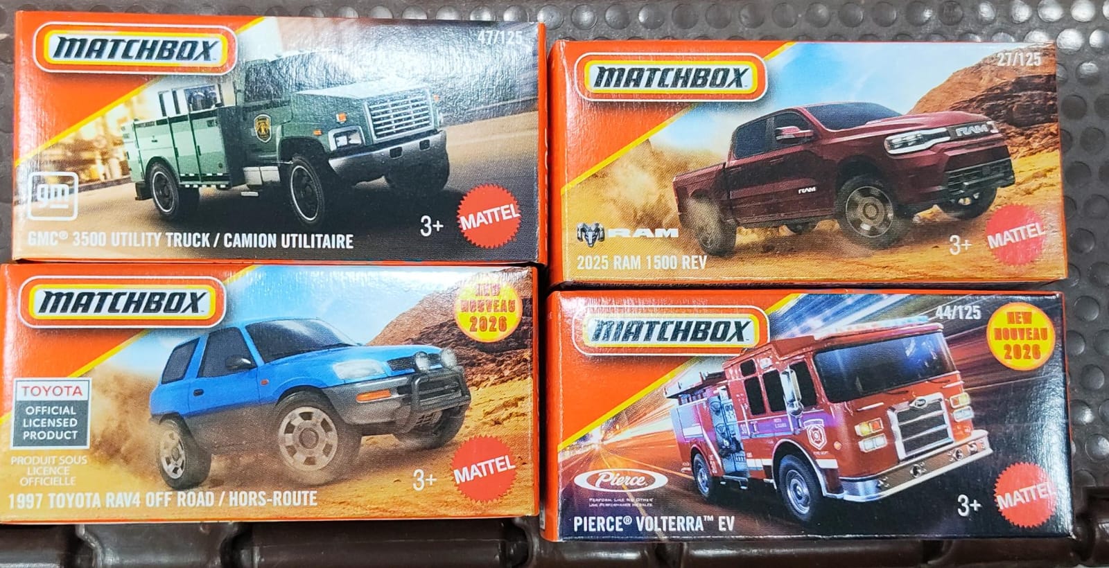 Matchbox Mainline - Combo Pack of 4 Cars - DNK70 - 006