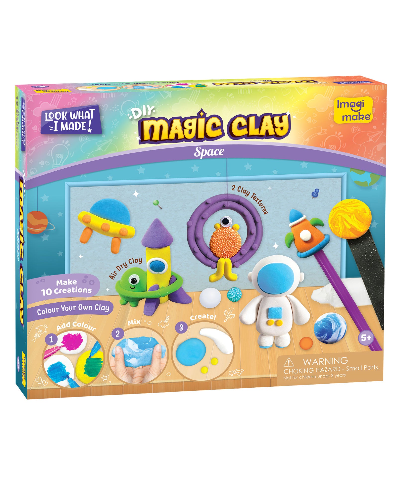 Imagi Make Magic Clay Space Kit - Multicolour