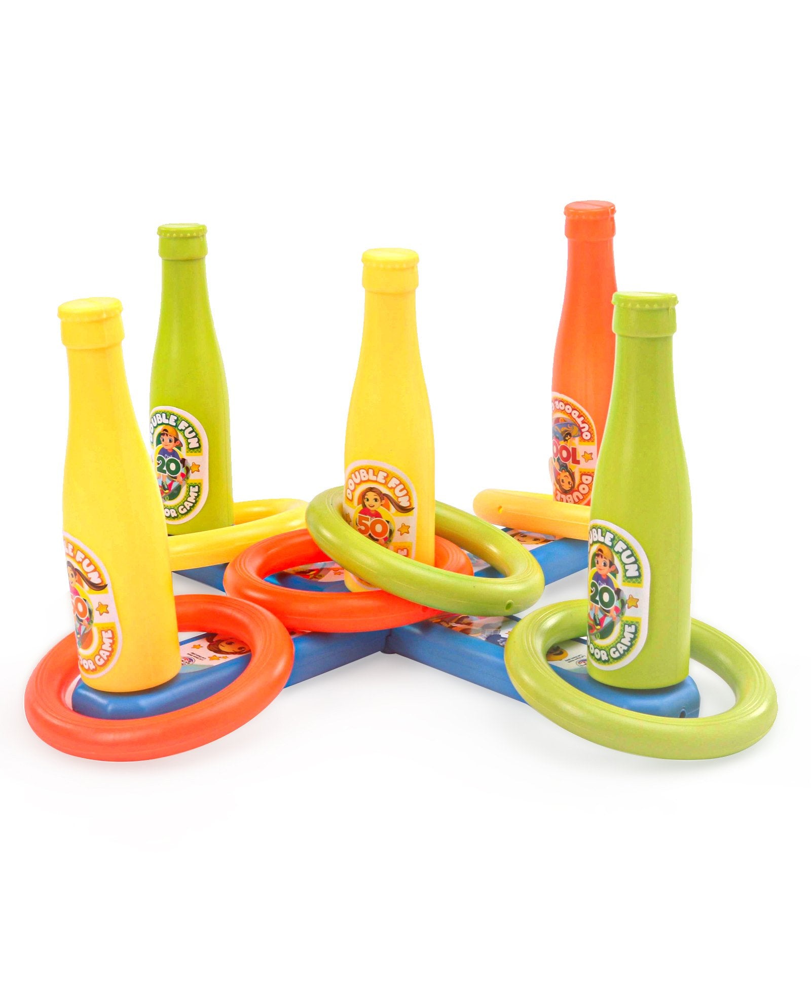 Ratnas Basket Ringtoss 2 In 1 set for kids - Multicolor