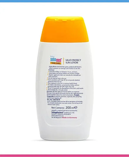 Sebamed Baby Sunscreen Lotion SPF 50 Plus - 200 ml ( Cordlife )