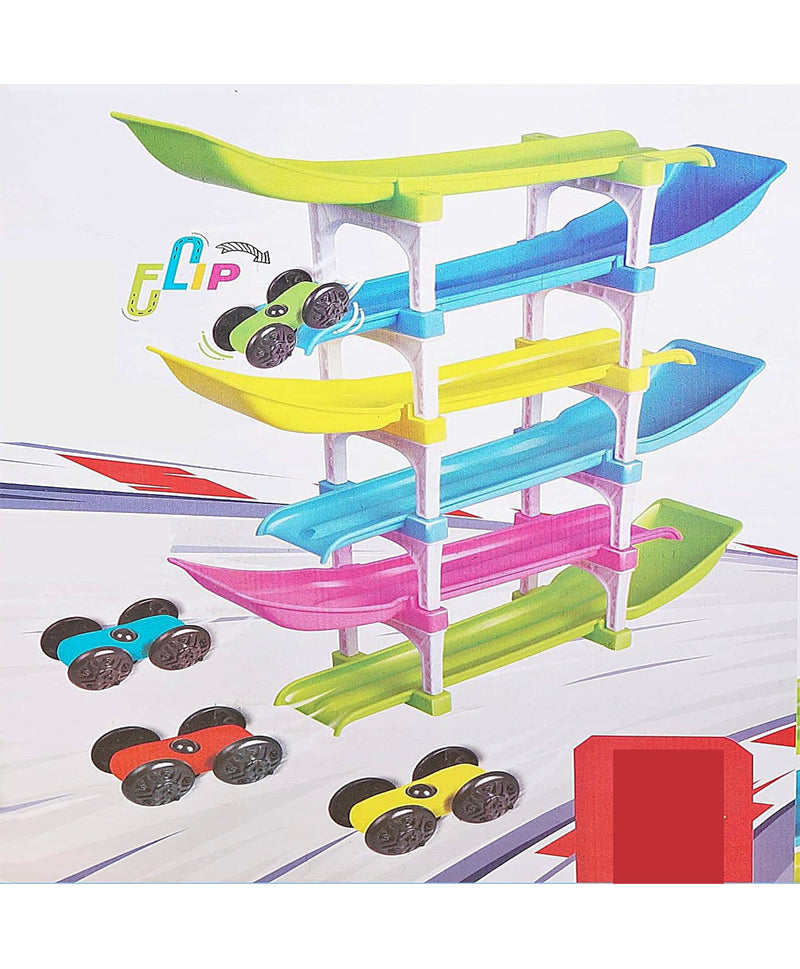 IToys Ramp Racing Toy with Car Racing Track - Color may Vary