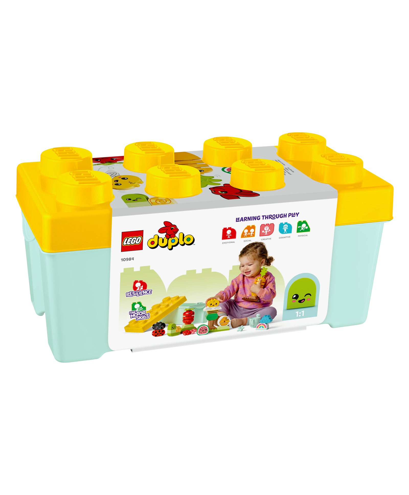 LEGO 10984 Duplo My First Organic Garden Building Toy Set of 43 Pieces- Multicolor
