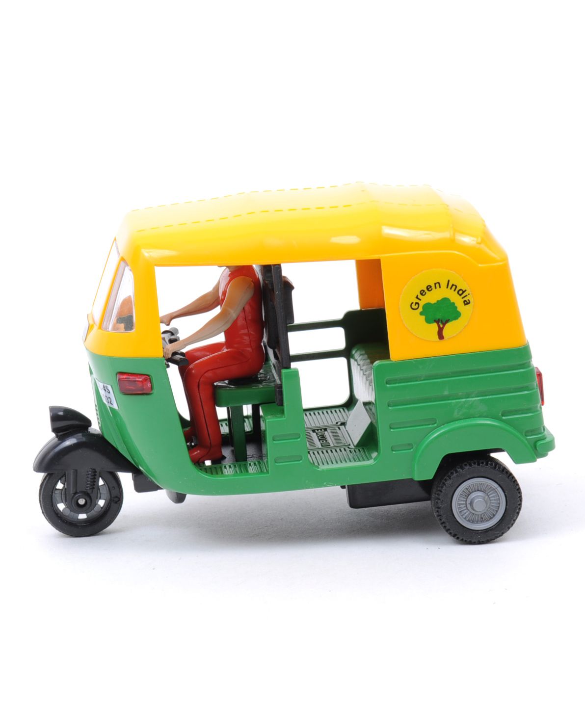 Centy Toys Pullback CNG Auto Rickshaw (Color May Vary)