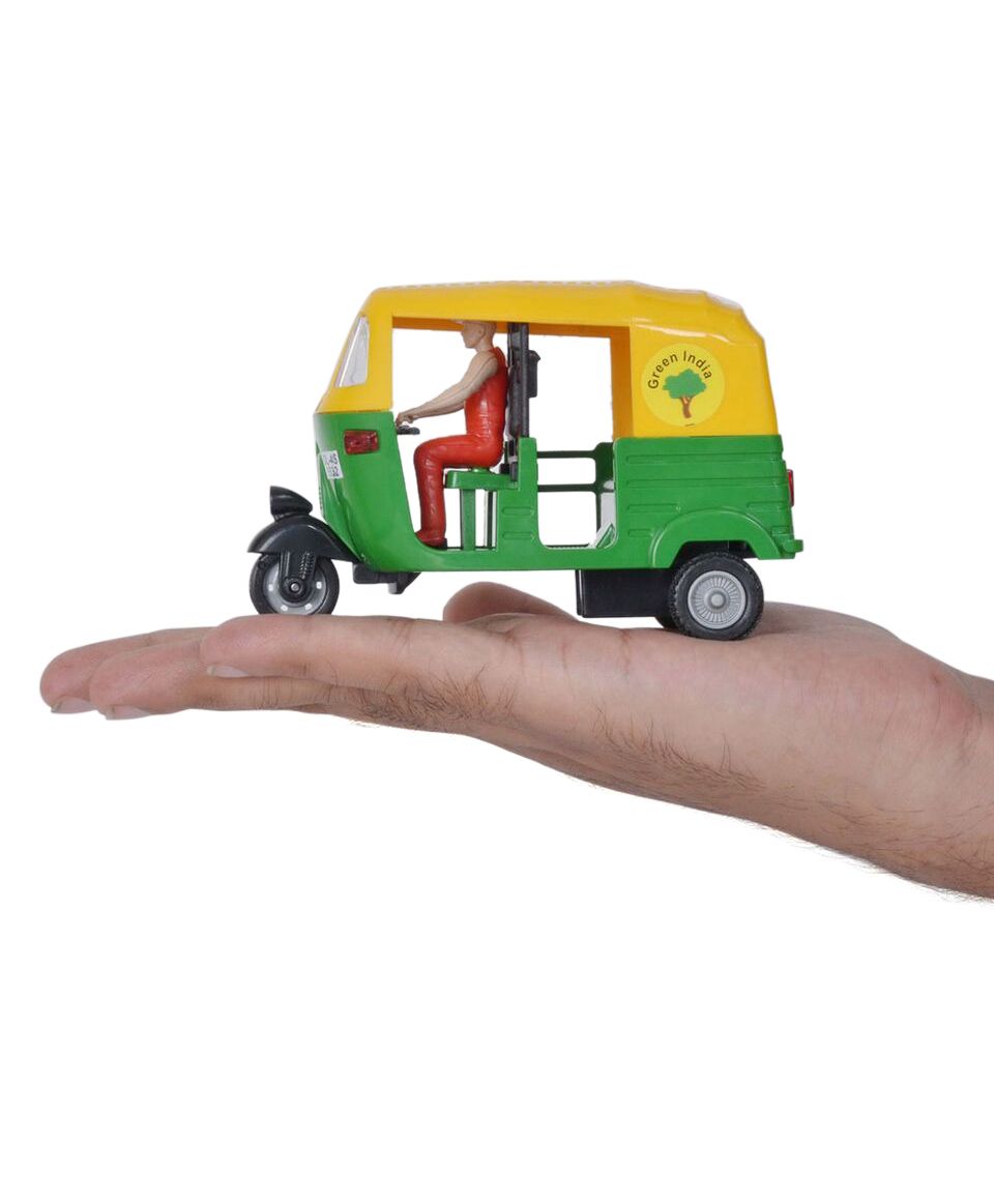 Centy Toys Pullback CNG Auto Rickshaw (Color May Vary)