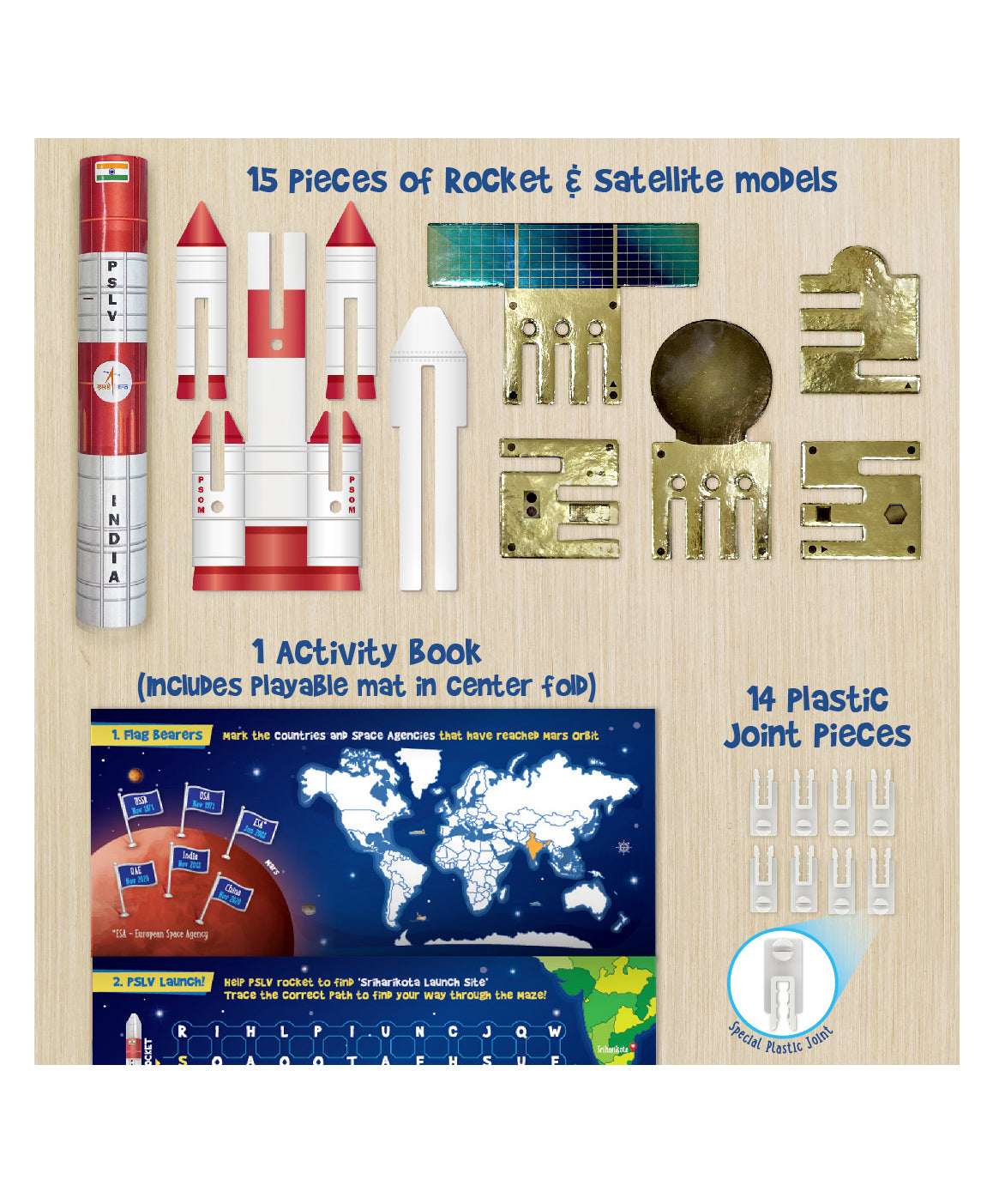 Imagi Make Mapology Mission Mangalyaan- Multicolour