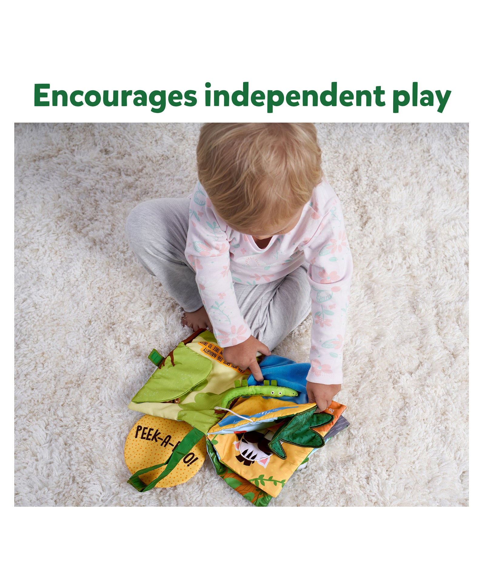 Skillmatics Peek-A-Boo See You Jungle Theme - English - Multicolor