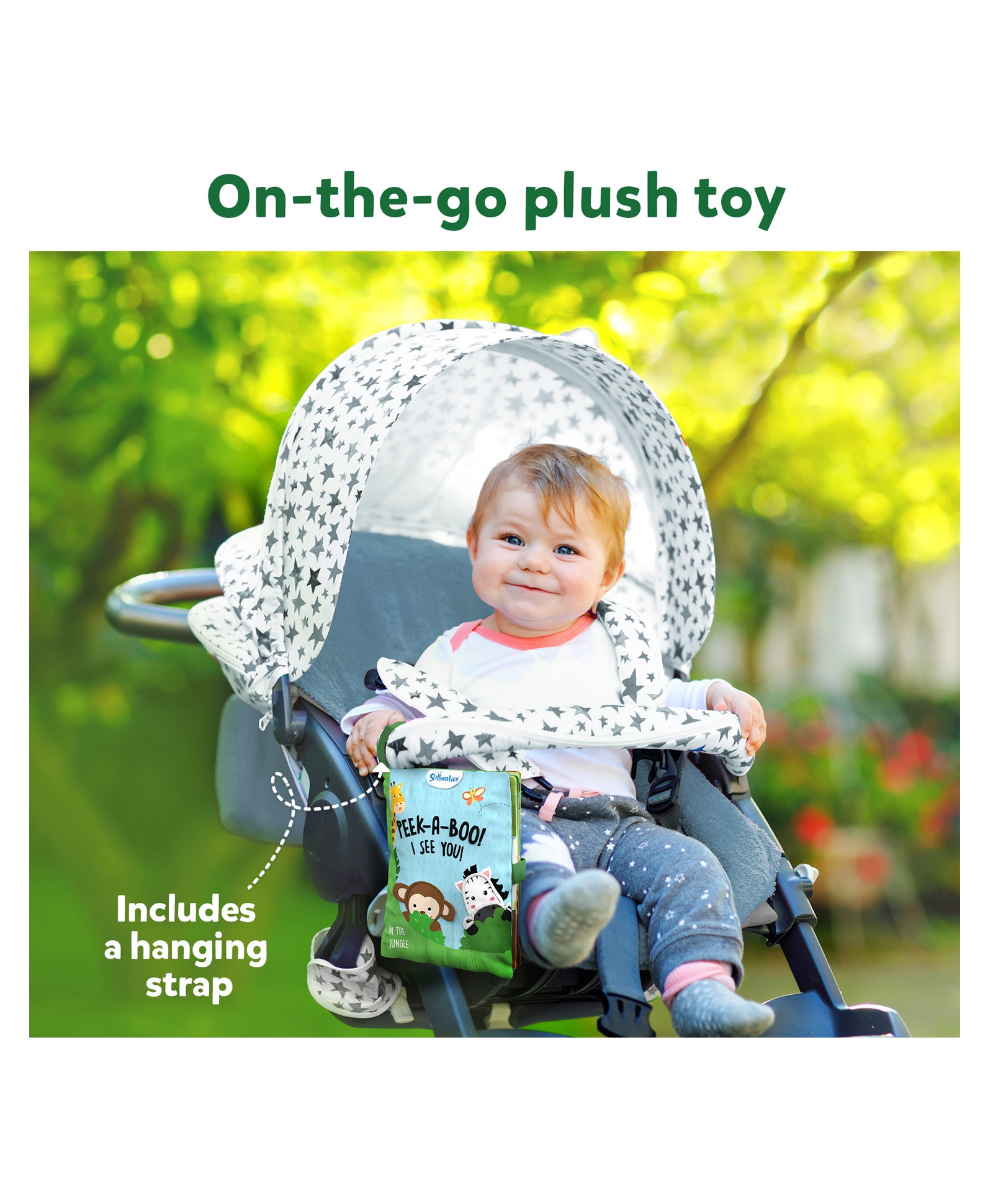 Skillmatics Peek-A-Boo See You Jungle Theme - English - Multicolor