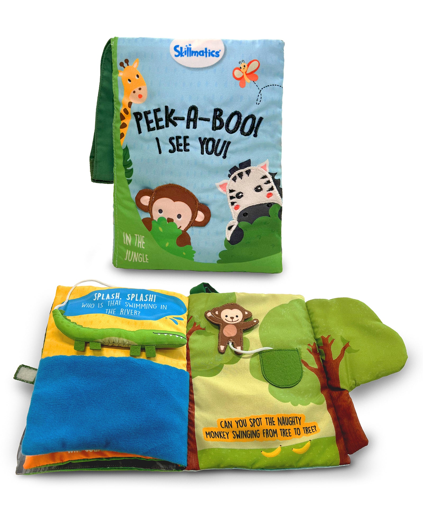 Skillmatics Peek-A-Boo See You Jungle Theme - English - Multicolor