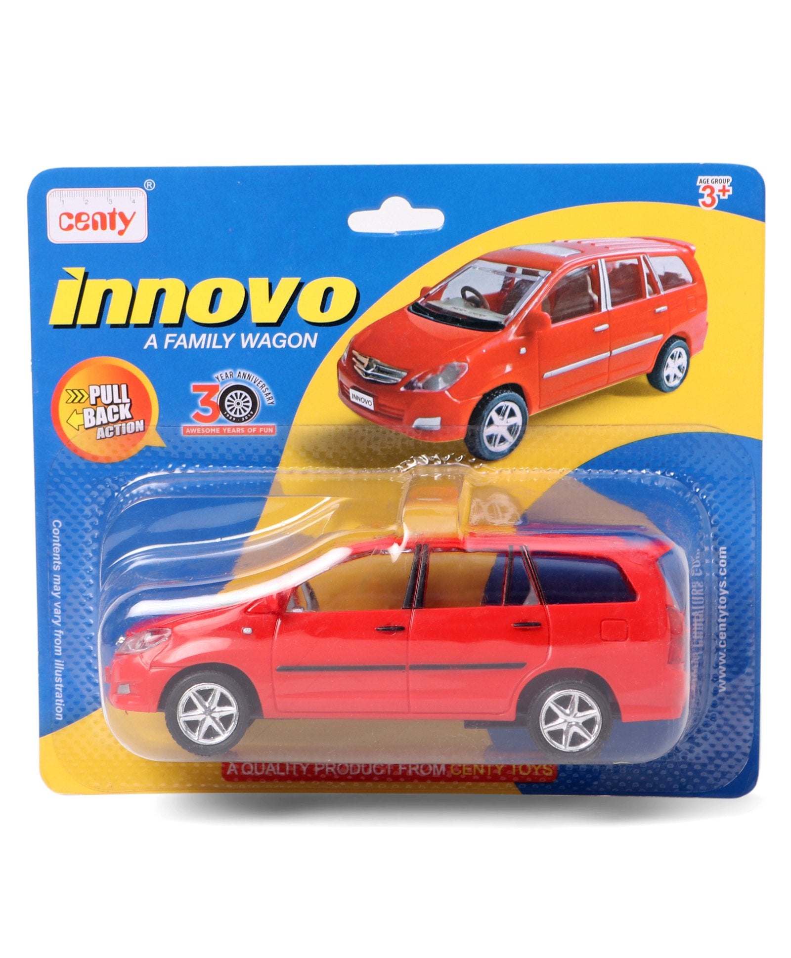 Centy Pullback Innovo Car - Multicolor - Assorted Color