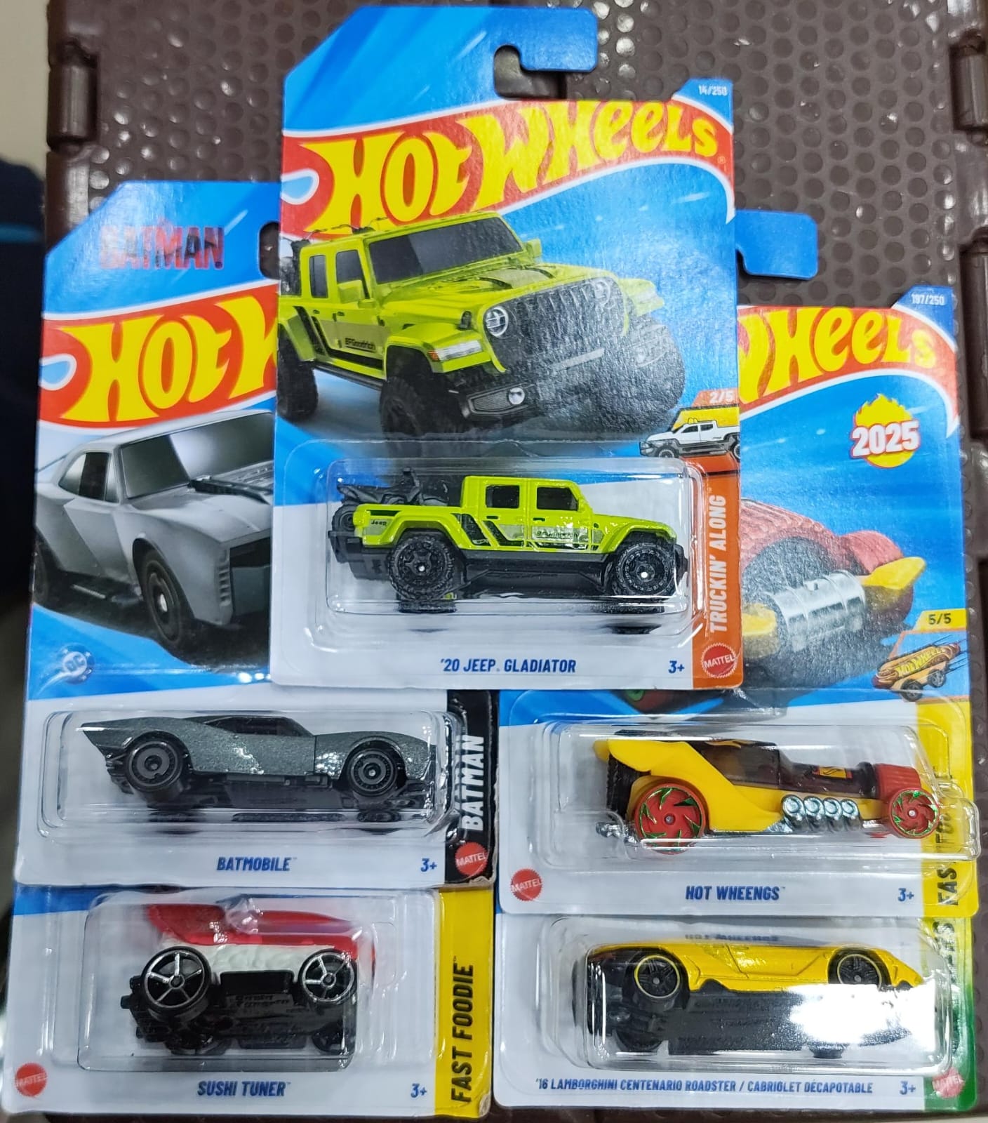 Hot Wheels Mainline - Combo Pack of 5 Cars - A Case 2026 - Long Card