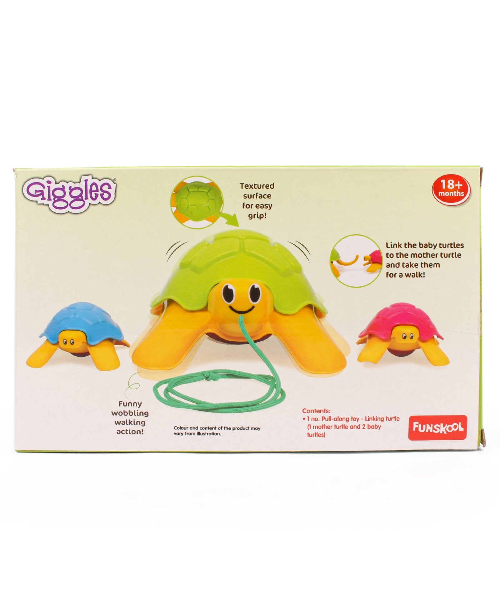 Giggles Linking Turtle - Multicolor – Kidsinfy.in