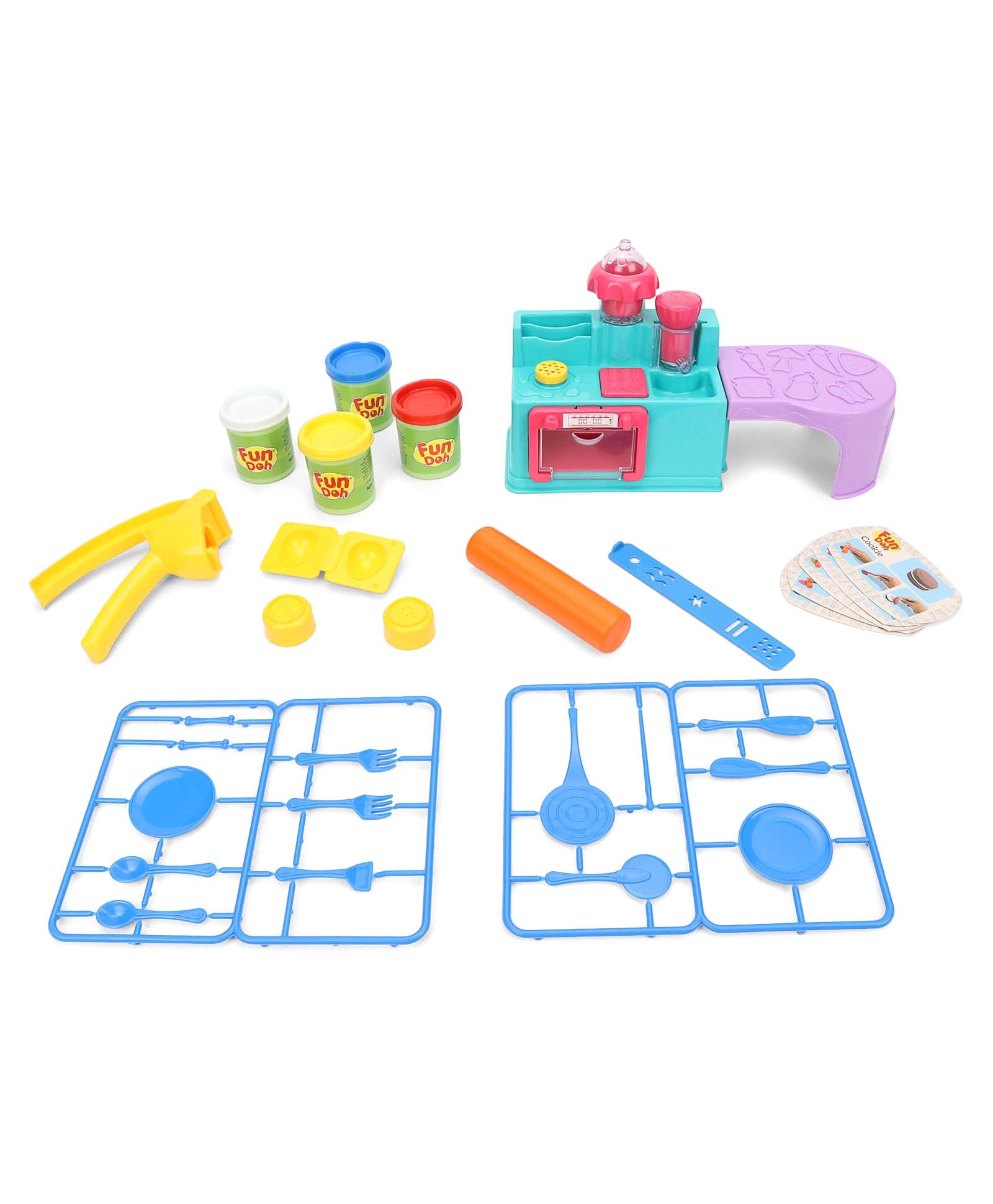 Funskool Fun Dough Kitchen Playset - MultiColor