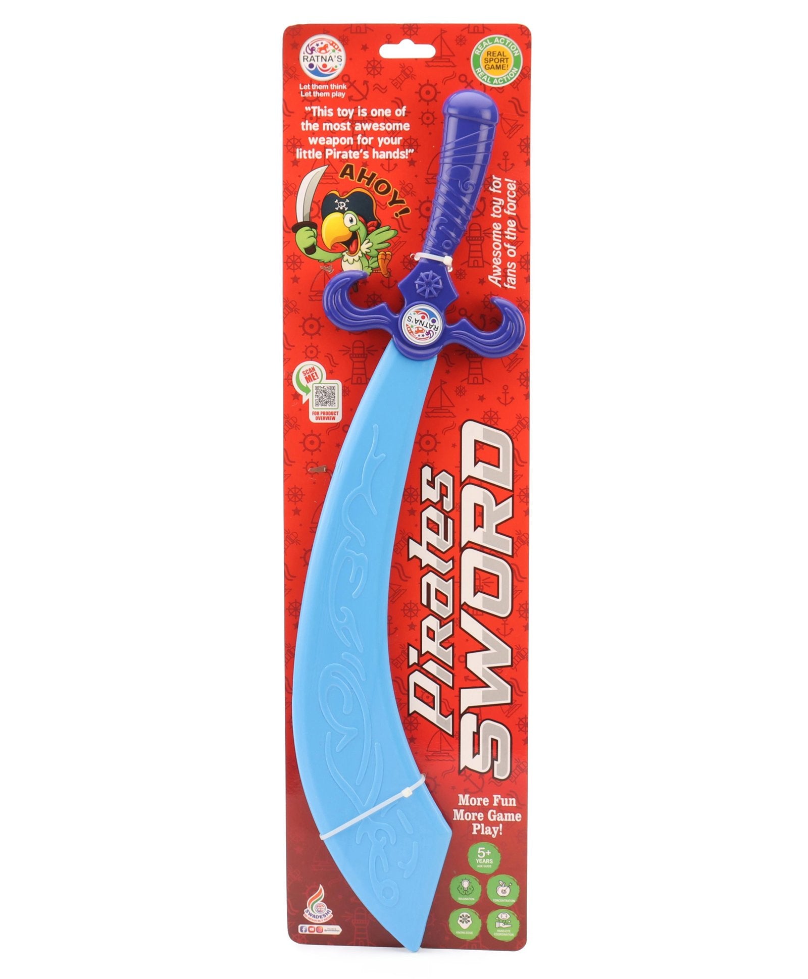 Ratnas Pirates Sword Color May Vary Kidsinfy.in