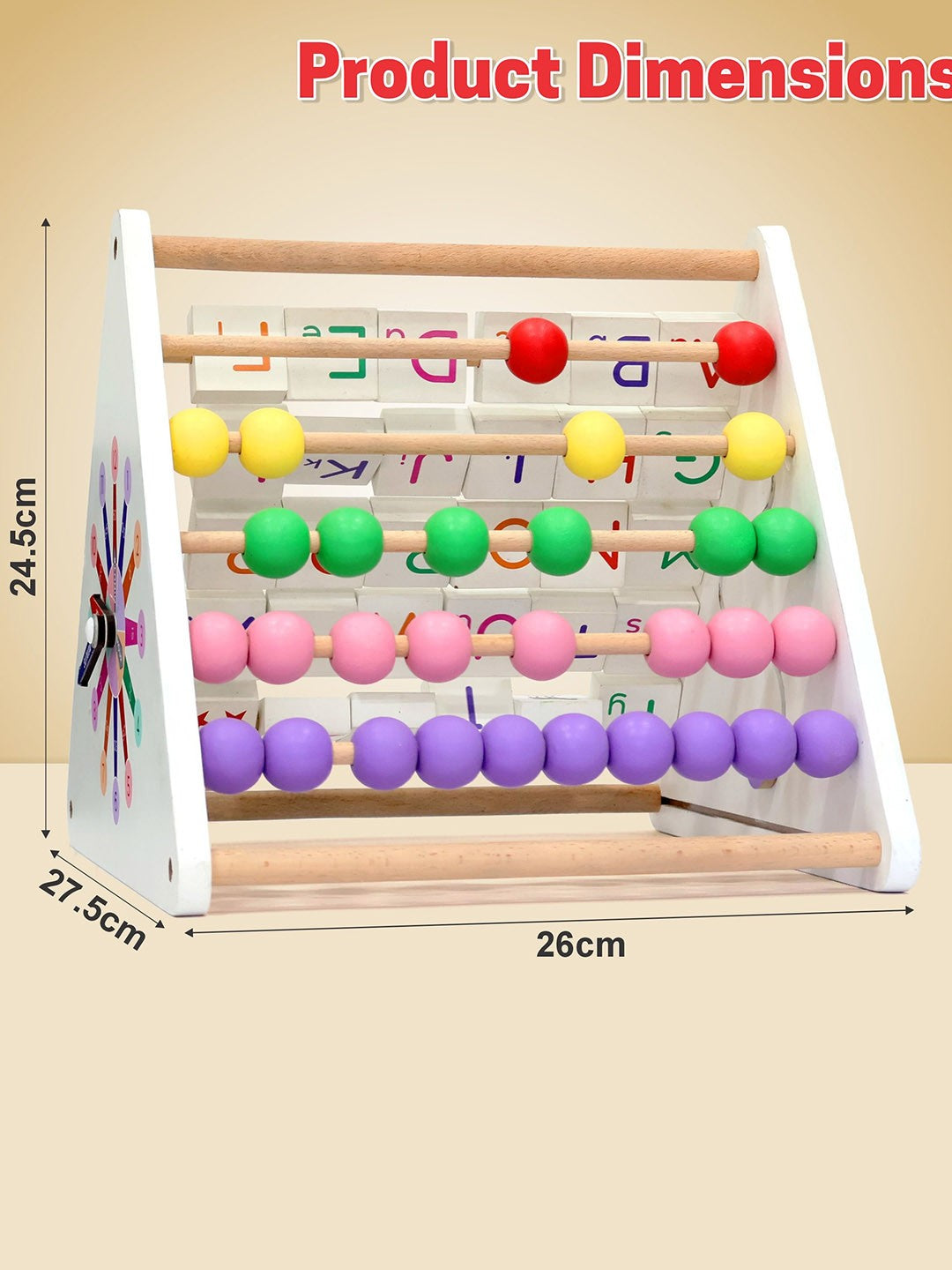 CHANAK 5-in-1 Alphabet Toy Toy Learning and Development Toys | Multicolor