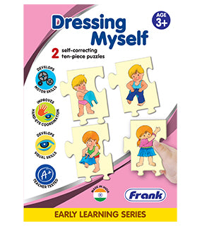 Frank Dressing Myself Puzzles for Kids - Multicolor