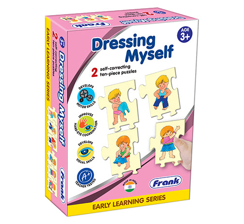 Frank Dressing Myself Puzzles for Kids - Multicolor