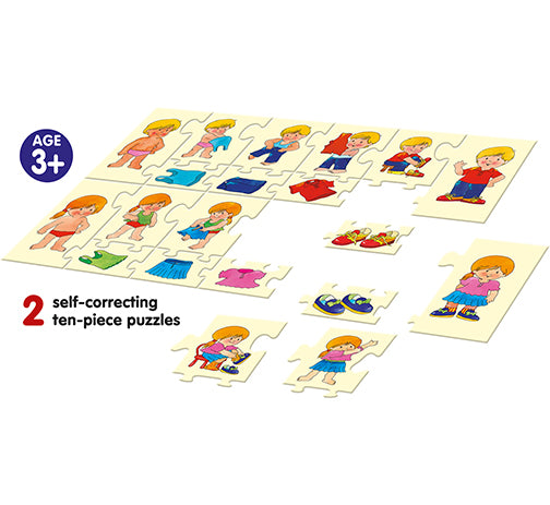 Frank Dressing Myself Puzzles for Kids - Multicolor