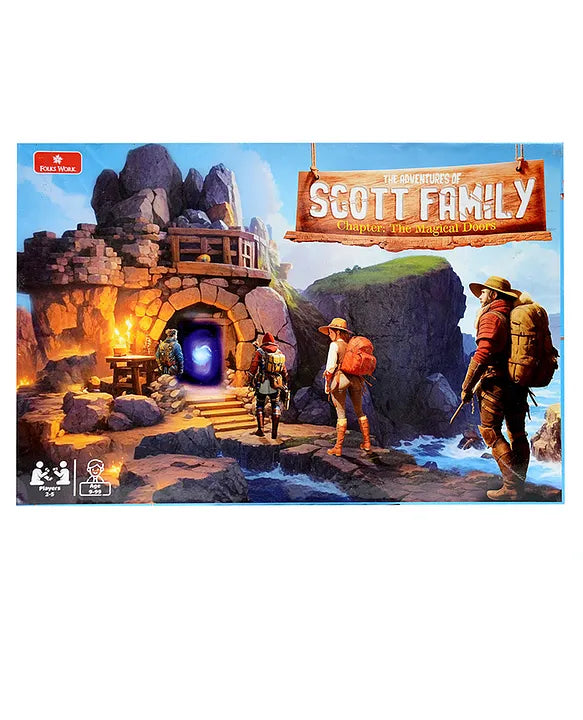 Folks Work Adventures of the Scott Family - Multicolor