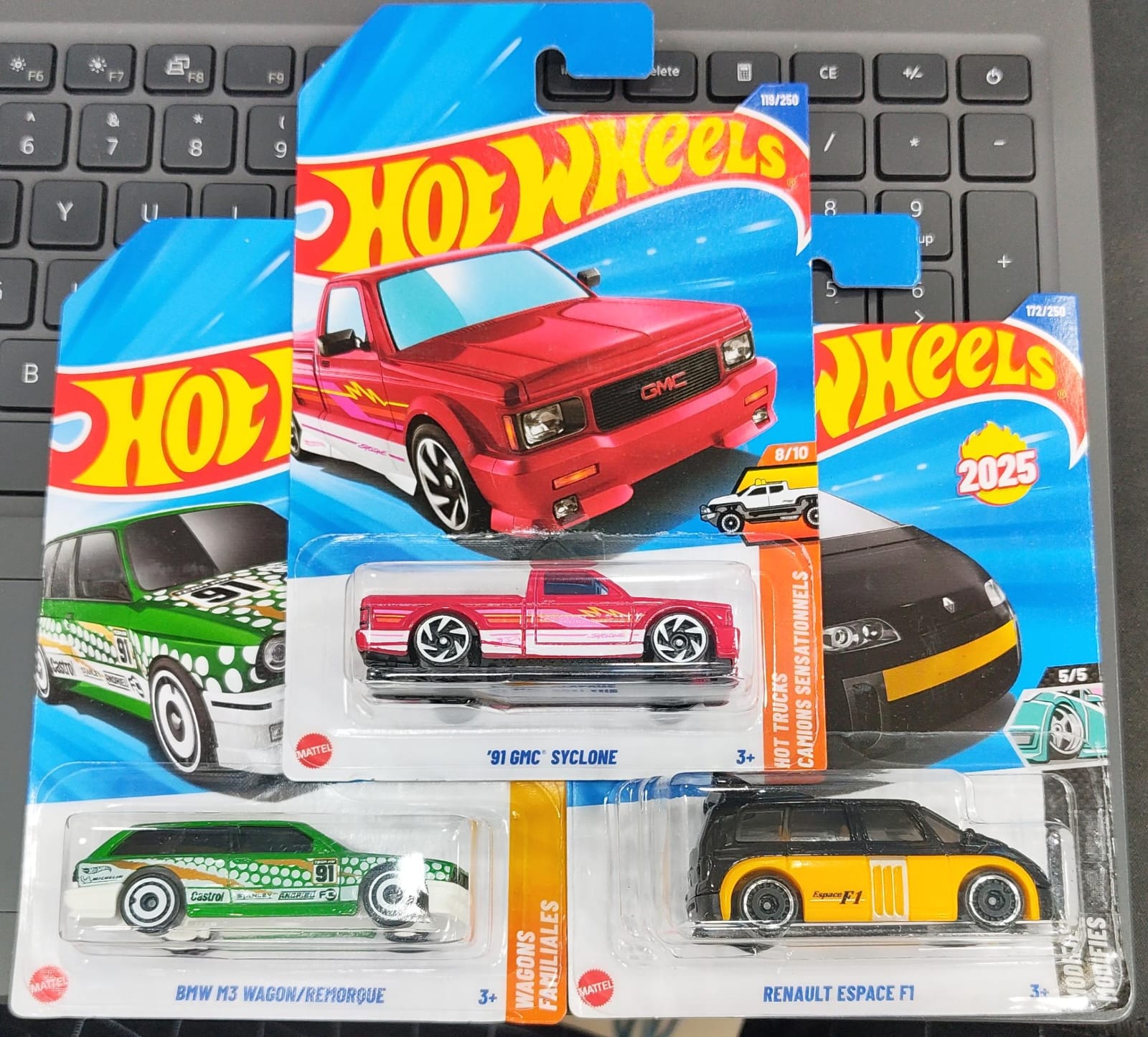 Hot Wheels Mainline - Q Case 2025 - Combo Pack of 3 Cars