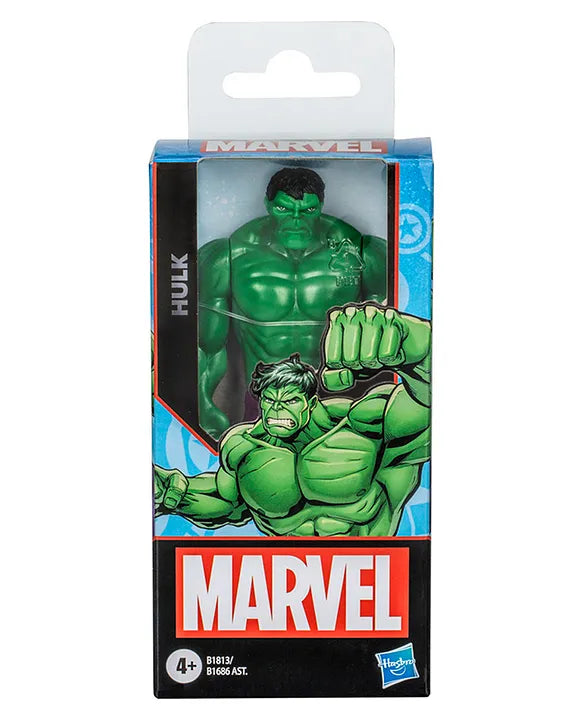 Marvel Mighty Hero Series Action Figure, 6-Inch Poseable Super Hero Toy for Kids