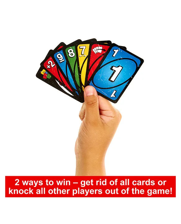 Mattel UNO Show 'em No Mercy Card Game - Multicolor