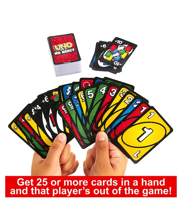 Mattel UNO Show 'em No Mercy Card Game - Multicolor