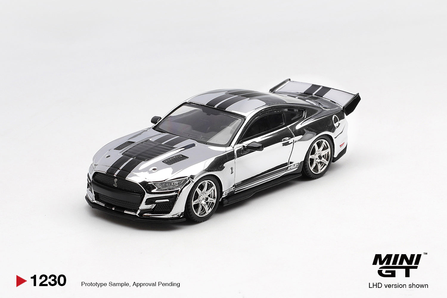 [Pre-Order] Mini GT #1230- Box Packing : Shelby GT500 Dragon Snake Concept Chrome Silver