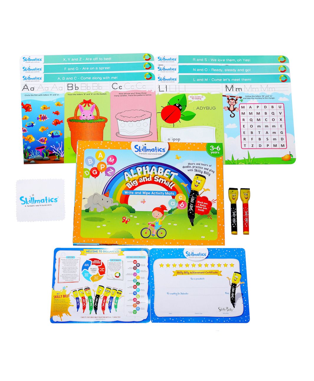 Skillmatics Educational Game - Alphabet Big and Small - Multicolor
