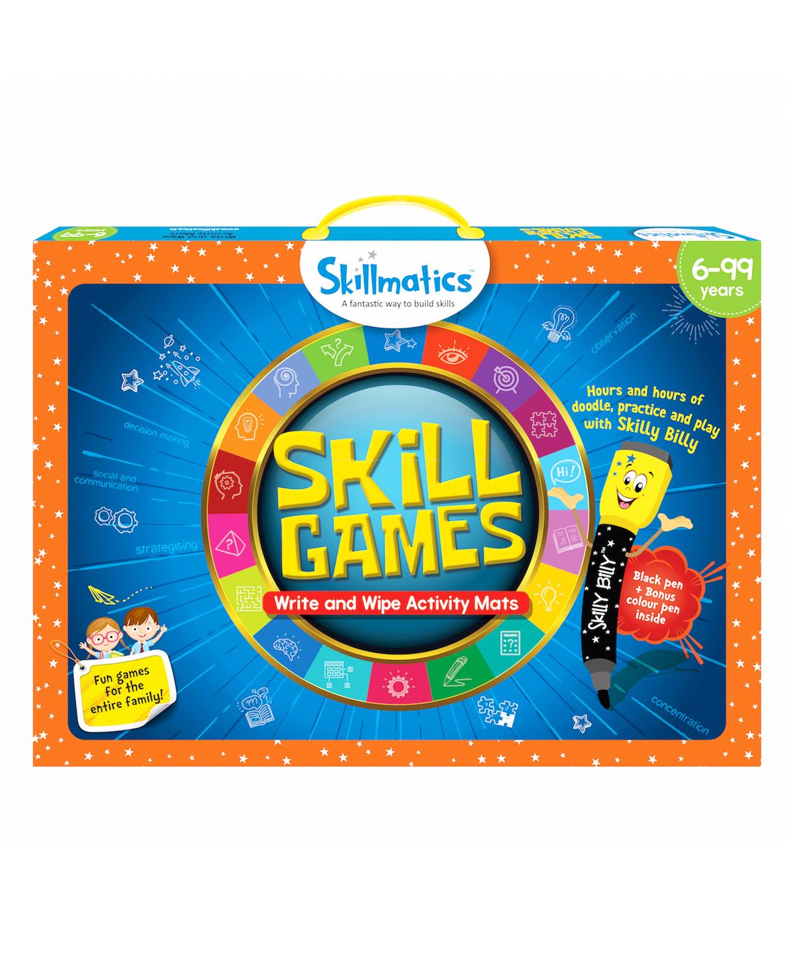 Skillmatics Educational Game - Skill Games Activity Mats - Color may vary