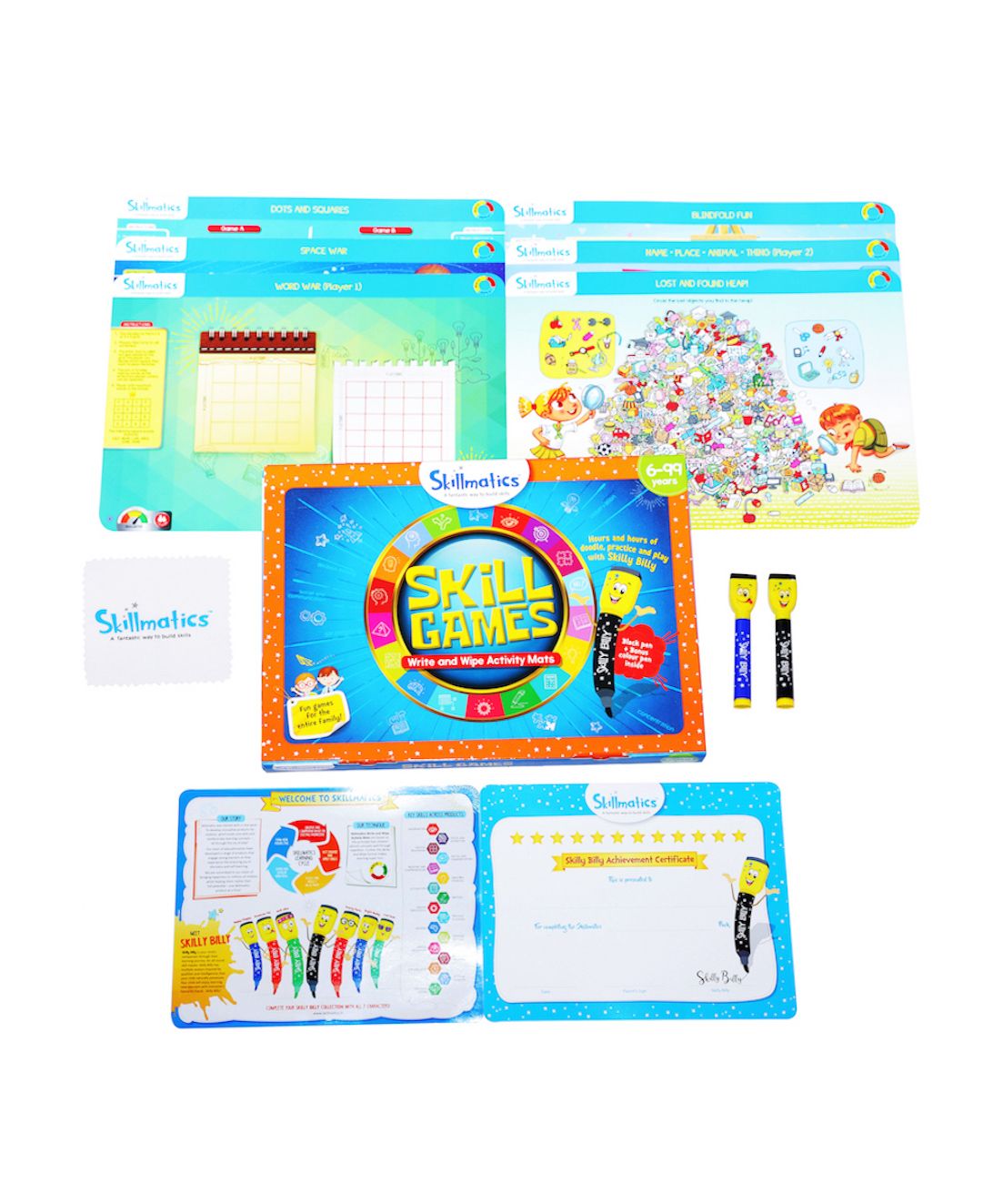 Skillmatics Educational Game - Skill Games Activity Mats - Color may vary