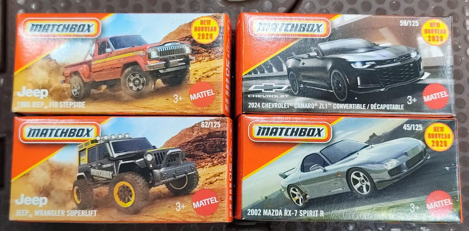 Matchbox Mainline - Combo Pack of 4 Cars - DNK70 - 0002