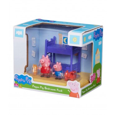 Peppa Pig Bedroom Playset - Multicolor